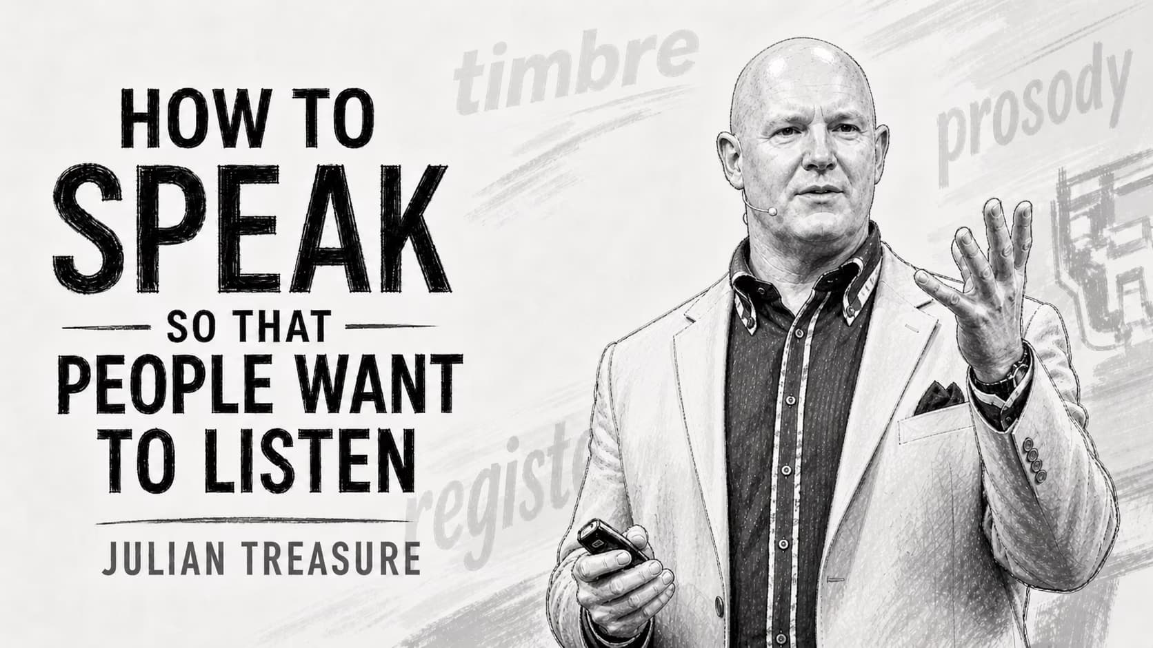 Julian Treasure, How to speak so that people want to listen
